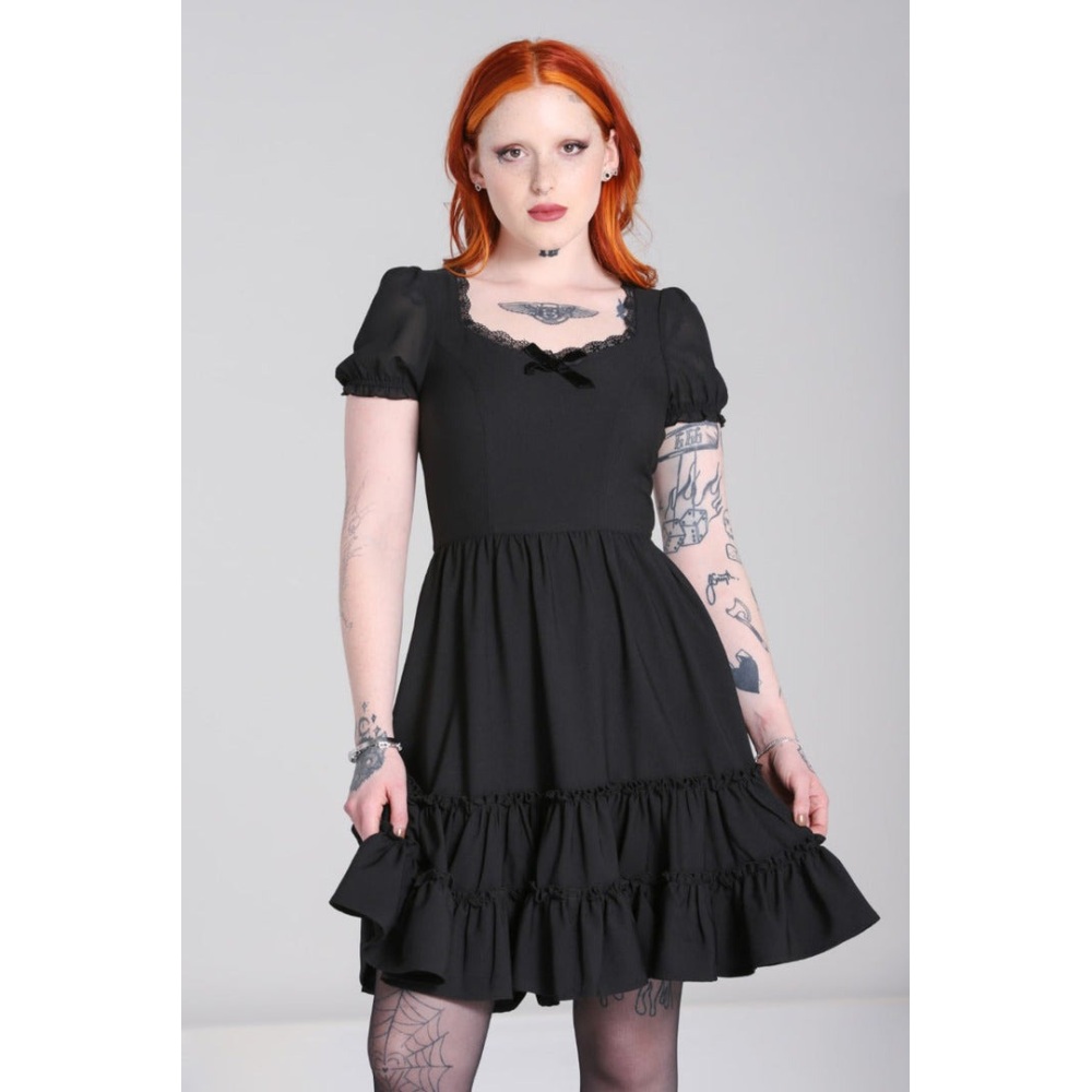 Hell Bunny - Annette Robe courte - Noir